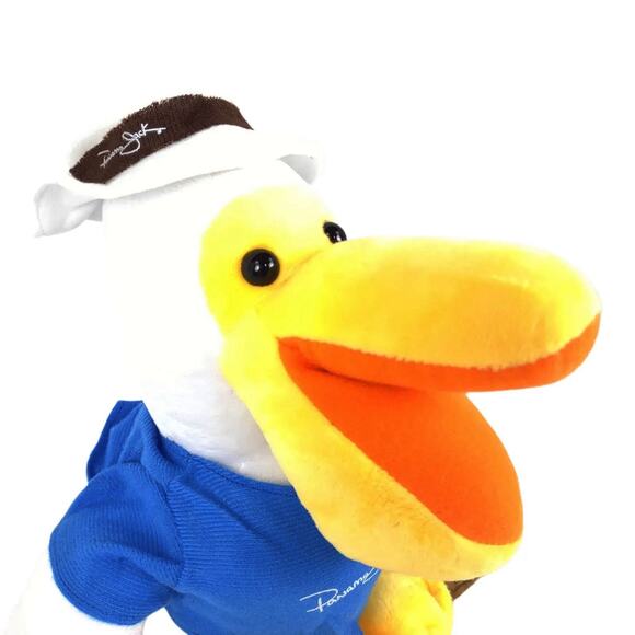 2014 NWT Panama Jack 10" Pelican Bird Stuffed Animal Plush Toy w/ Hat & Shirt - Picture 5 of 10